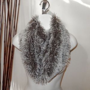 Chunky Lux Furry Flux Infinity Scarf